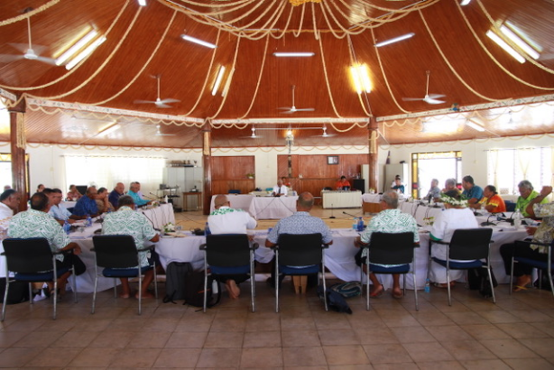 PGNL9085-9th General Fono Session of Tokelau's 9th Government